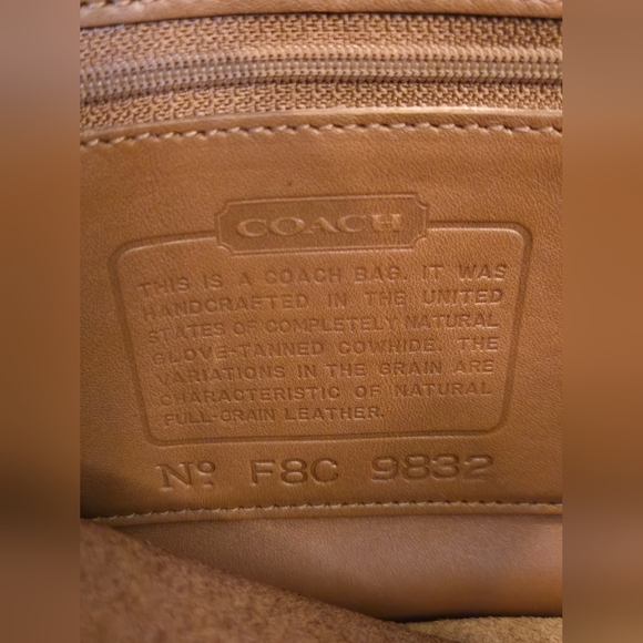 Vintage Coach Casual Clutch 9837 EUC w Box - Picture 11 of 16